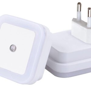 Luce Notturna LED con Sensore Crepuscolare – Plug-in Automatica Dal Tramonto all’Alba, Bianca 6000 K, Sicura per Bambini
