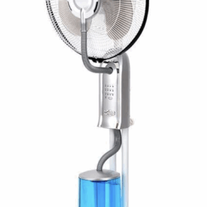 Ventilatore Nebulizzatore 75W a Piantana con Telecomando – 40 cm, 3,2L, 3 Velocità e Modalità, Oscillante 70°, Timer 7,5H