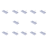 Push Pull Per Ante Spingi Apri Grigio - Set da 10 Sistema di Chiusura Ammortizzata in Alluminio per Armadietti e Cassetti - Installazione Facile (Copia)