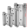 Set 2 Cerniere a Doppia Azione in Acciaio Inox 126mm – Molla di Ritorno Automatica per Porte a Battente | Fino a 25kg – Ideale per Banconi Bar e Caffetterie