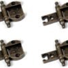 Set 4 Cerniere per Arredamento | CP02 | Ø 35 | Massima Resistenza e Precisione | Dimensione 35x24x15 mm