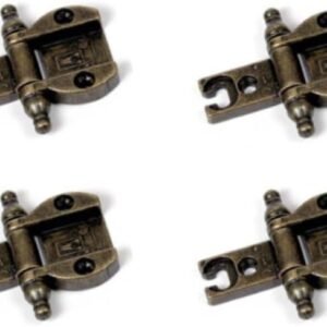 Set 4 Cerniere per Arredamento | CP02 | Ø 35 | Massima Resistenza e Precisione | Dimensione 35x24x15 mm