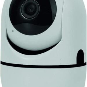Telecamera Wi-Fi PTZ Interno 1080p – Tracciamento AI, Audio Bidirezionale, Visione Notturna, Slot SD