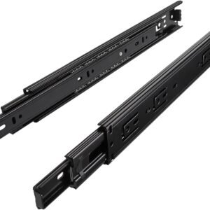 Coppia Guide a Estrazione Totale  | 750 mm  | Portata 45 kg | Colore Nero