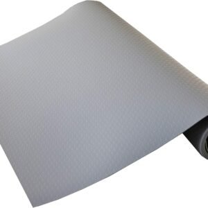 Tappeto Antiscivolo per Cassetti, Ripiani e Armadi – 150x48 cm Grigio | Ritagliabile, Leggero e Protettivo
