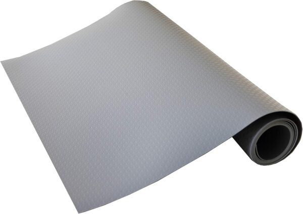 Tappeto Antiscivolo per Cassetti, Ripiani e Armadi – 150x48 cm Grigio | Ritagliabile, Leggero e Protettivo
