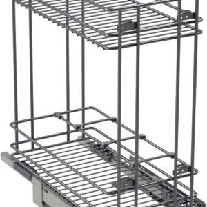 Estraibile Portabottiglie Cromo Per Mobile Base 45 CM