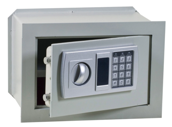 Cassaforte a Muro con Tastierino Digitale – 36x20x42 cm | Sicurezza da Incasso