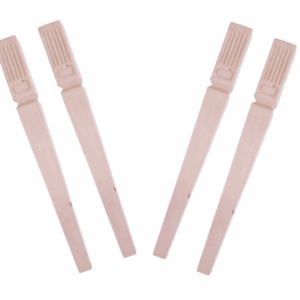 Set di 4 Gambe in Legno Massello – COD 14 - Stile Classico Artigianale