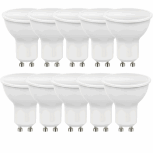 Set 10 Lampadine LED GU10 10W – Luce Bianca Fredda 6000K | 1100 Lumen