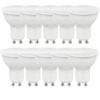 Set 10 Lampadine LED GU10 10W – Luce Naturale 4000K | 1100 Lumen
