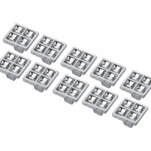 Set 10 Pomelli in Cristallo Tipo Swarovski – Maniglie Eleganti per Mobili, Cassetti, Armadi e Cucina – Foro Singolo