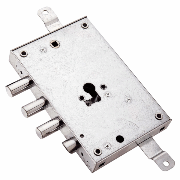 Serratura Blindata da Incasso – Interasse 37 mm, Entrata 63 mm